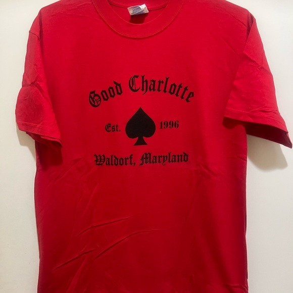 GOOD CHARLOTTE Vintage T-Shirt 2002 Good Charlotte Band Tour - New missing Tag - Picture 3 of 5